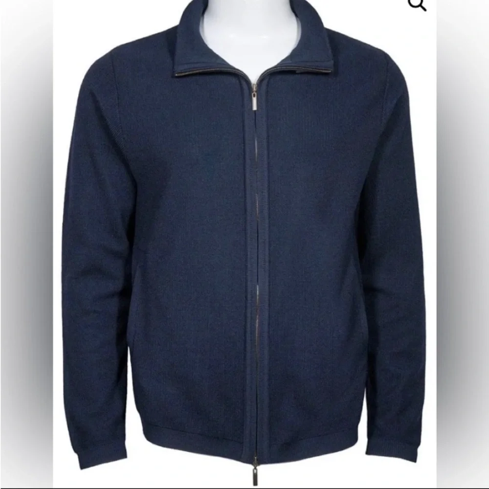 ST.Croix Men’s Blue Zip-up Cardigan XXL